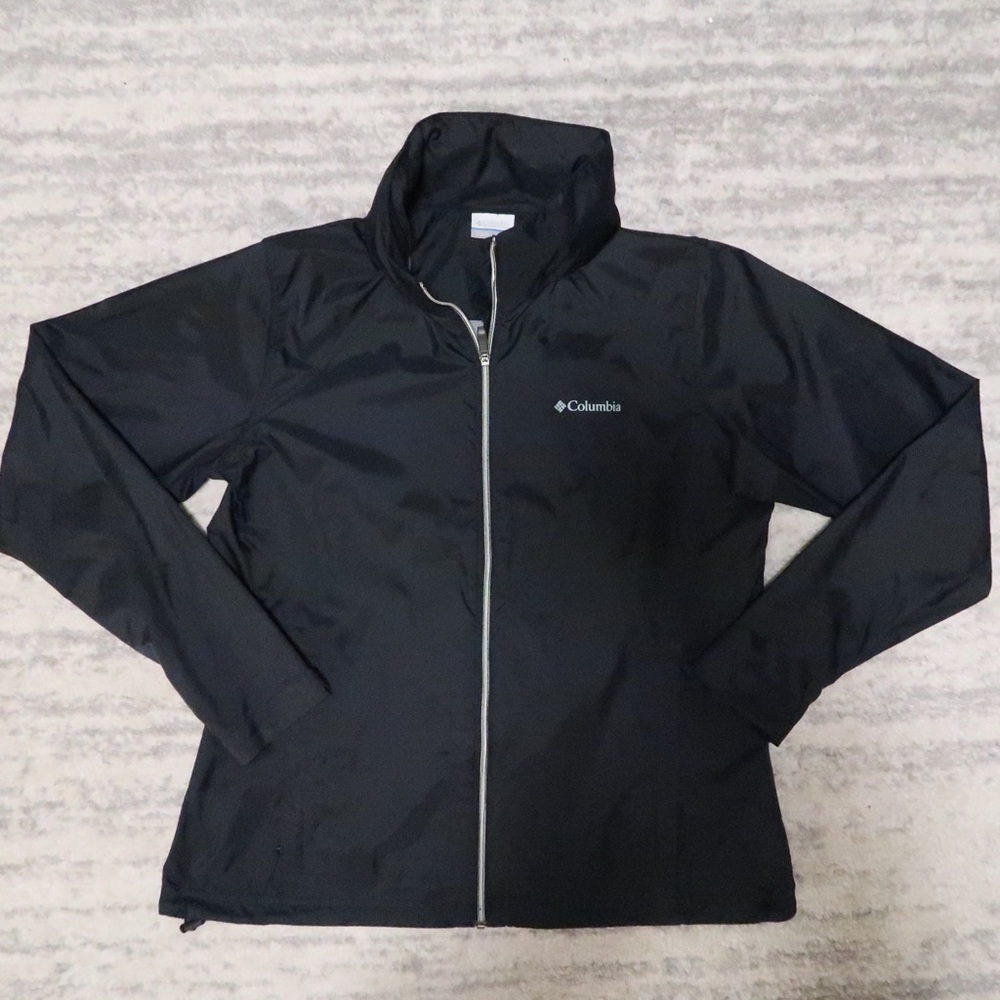 Columbia Acadia Windbreaker Rain Jacket L